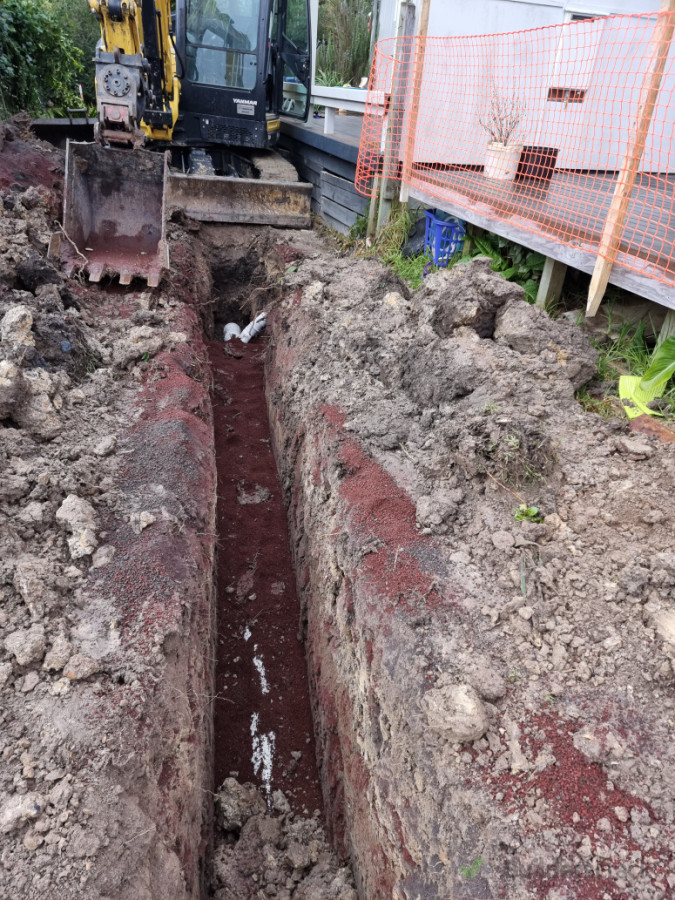 New Public sewer connection