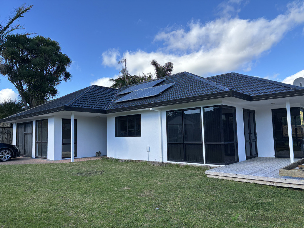 49 Pelorus Drive - roof repaint to Ironsand