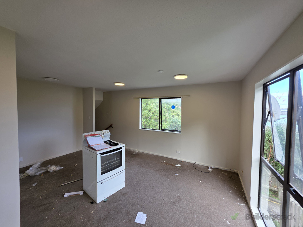 Walls and ceilings pointed