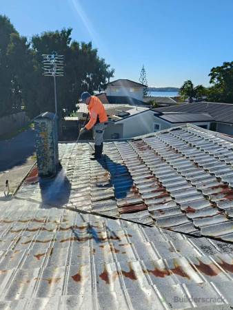 Roof wash