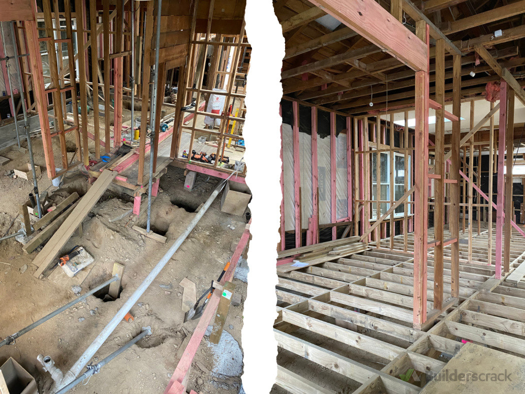 Full re-pile and subfloor in 1900s villa