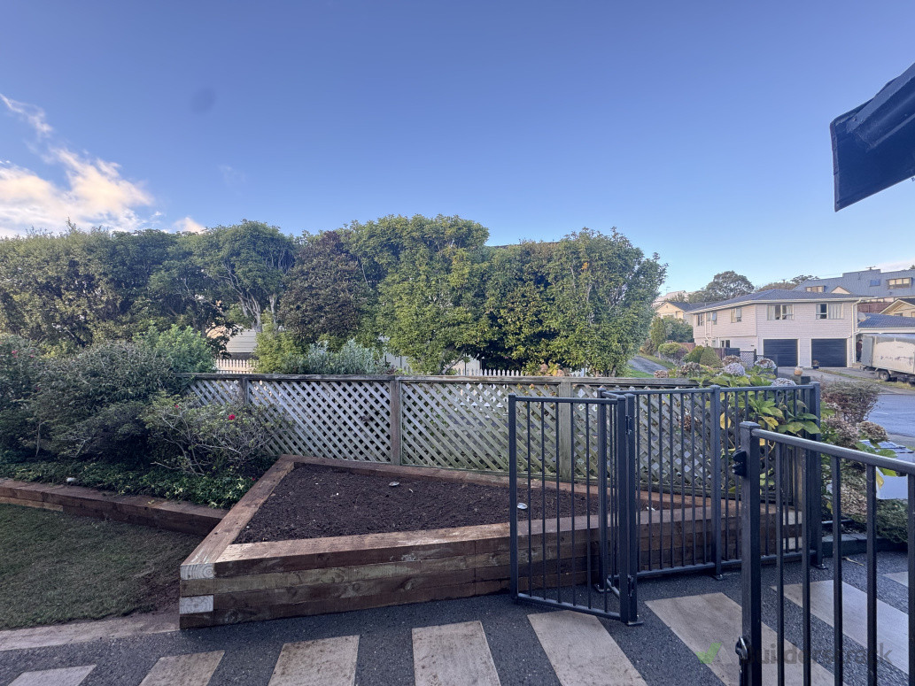 Macrocarpa sleeper garden bed