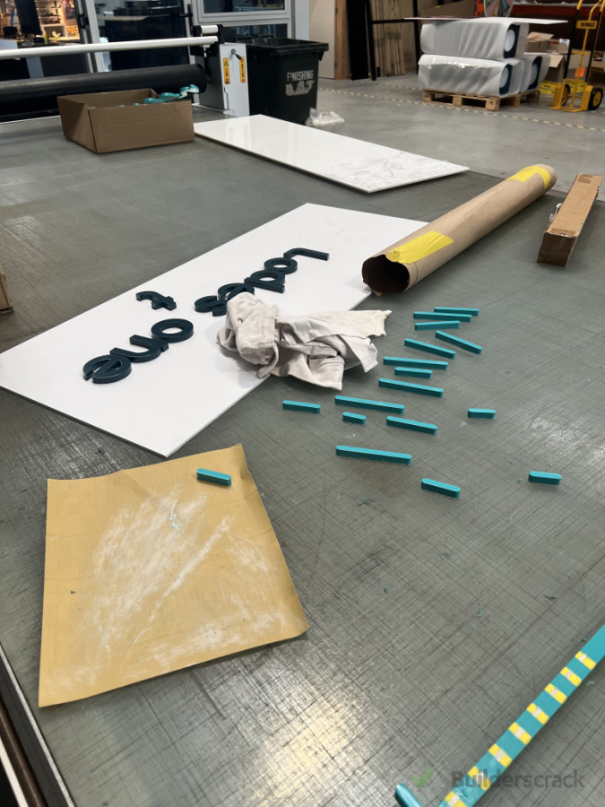 3D lettering