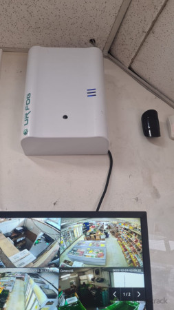 FOG cannon included in the CCTV install