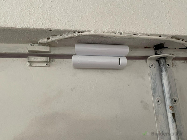 Door break in wireless sensor