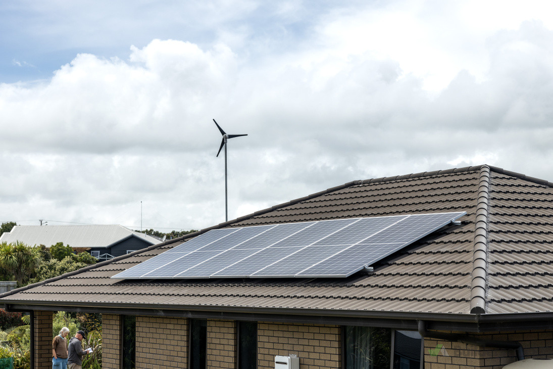 Solar/Wind System Install