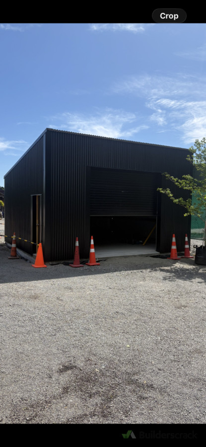 Exterior, kit set pole shed