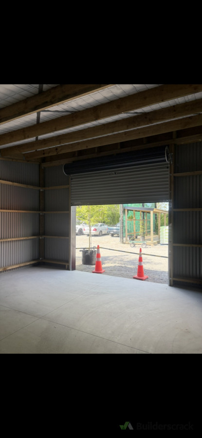 Interior, kit set pole shed