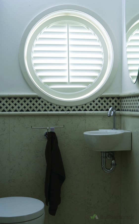 Shaped shutters