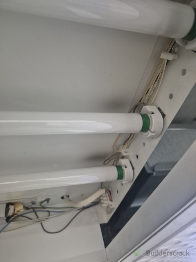 Faulty lamps - before