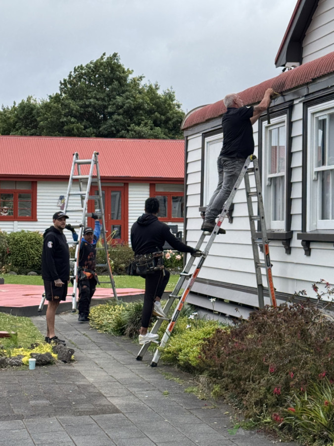 Replacing steel gutter on historic building