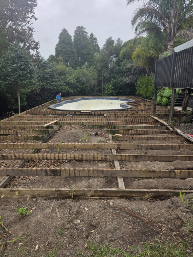 Replace & reinforce, lift and straighten old framing