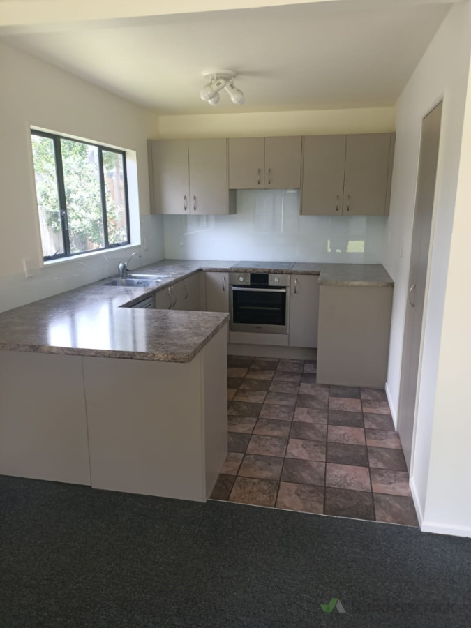 Kitchen cabinet installation and painting