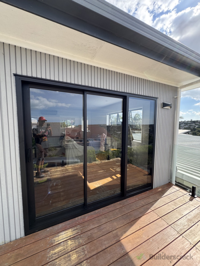 Stacker door