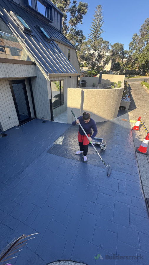 Drive way painting high quality