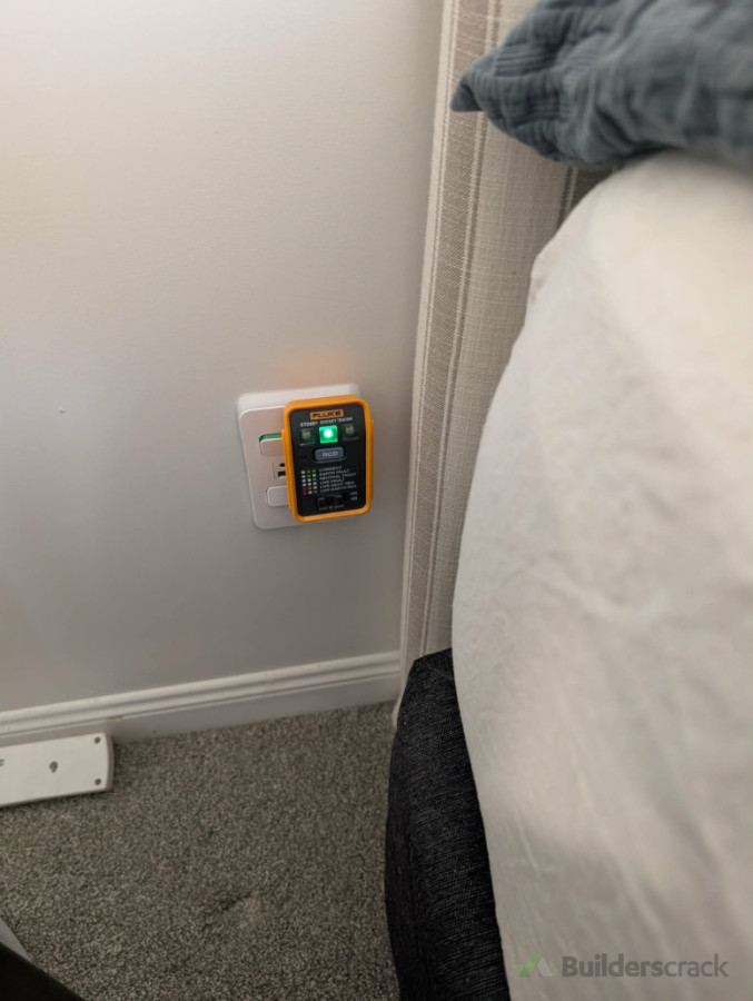 New power point installation with compliance testing
