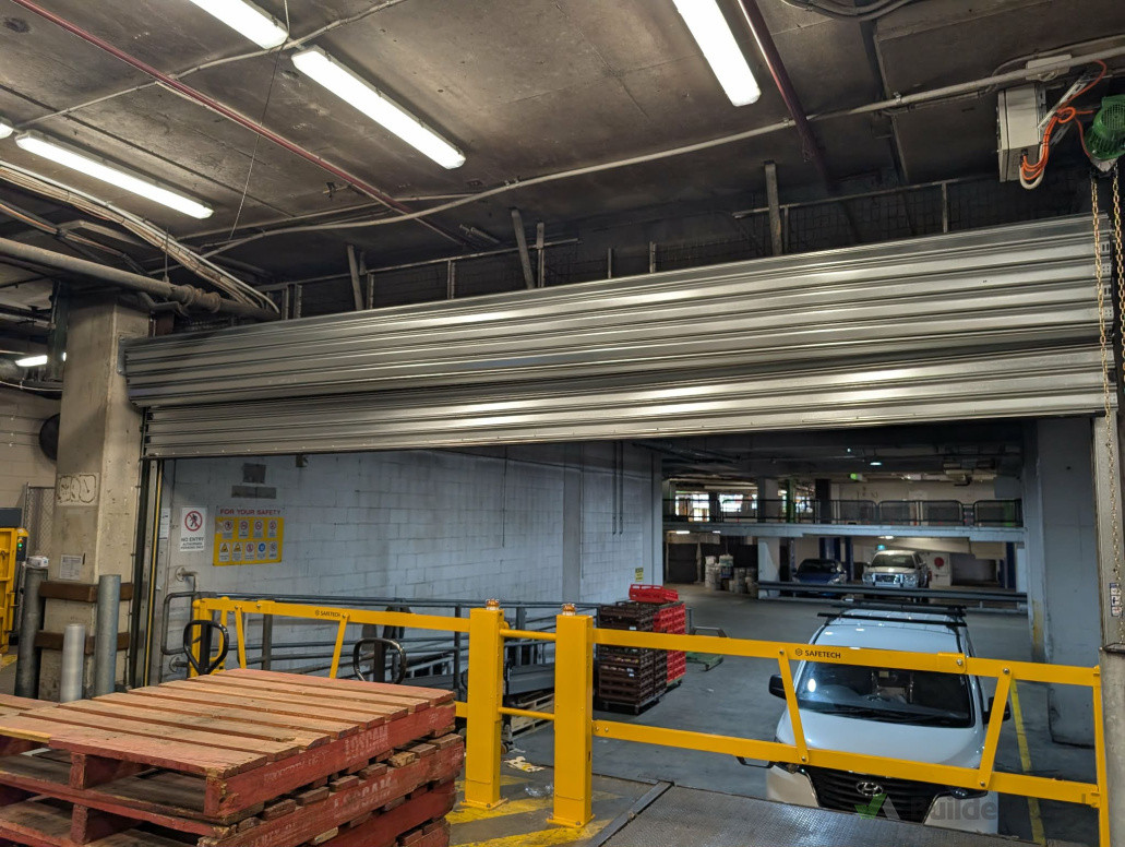Roller door automation and panel light installation