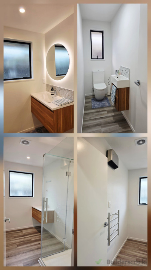 Completed bathroom renovation - including project management of  all subtrades