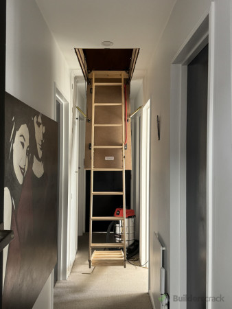 Before trims are installed