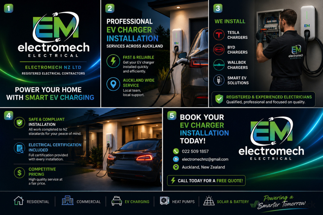 EV charger installation