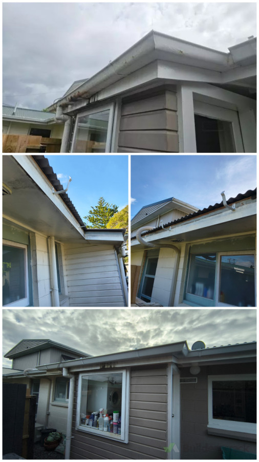 Rusty Steel Gutter Replacment