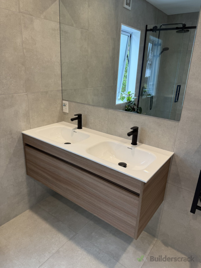 New Vanity Installion