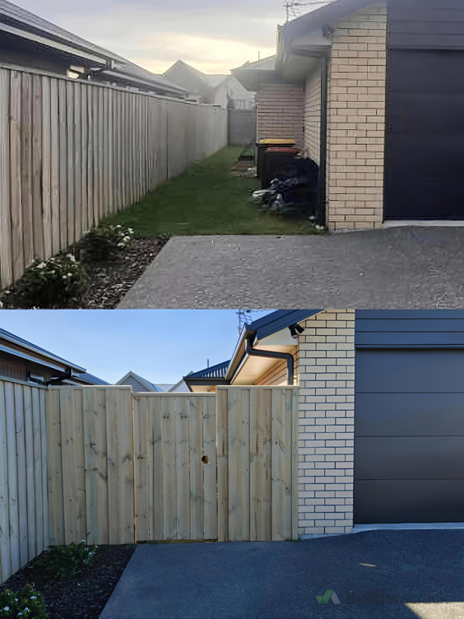 Fence and gate installation