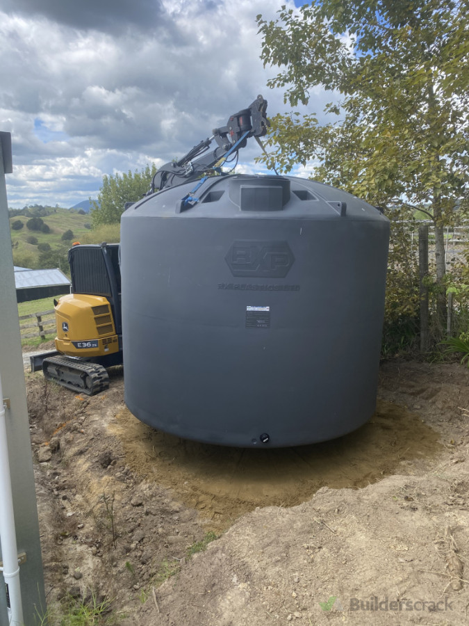 Plastic water tanks
