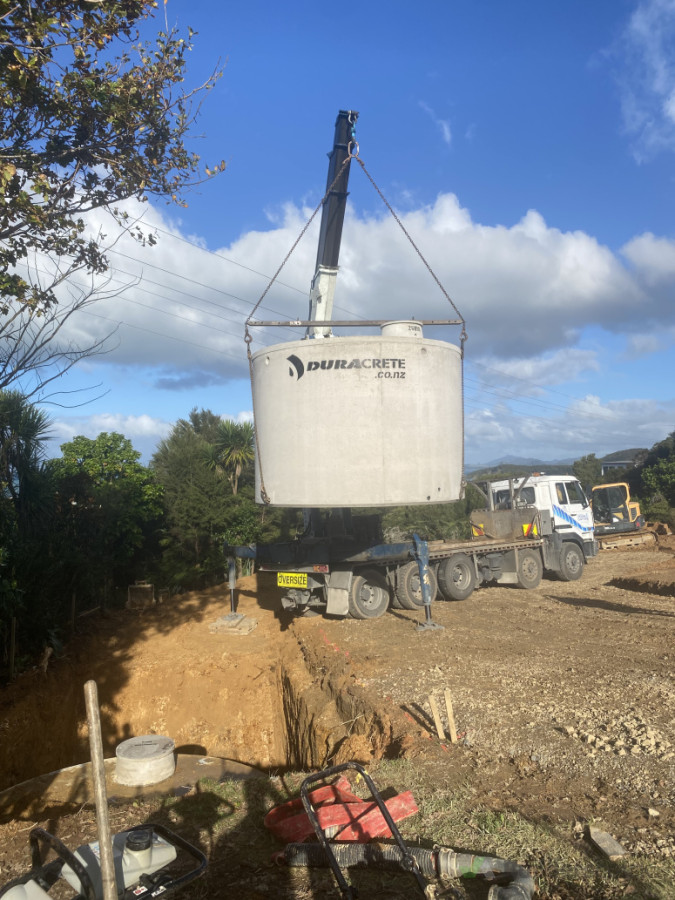 Concrete water tanks