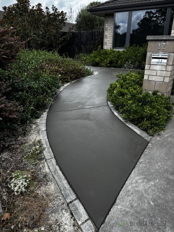 20m2 place&finish concrete trowel finish