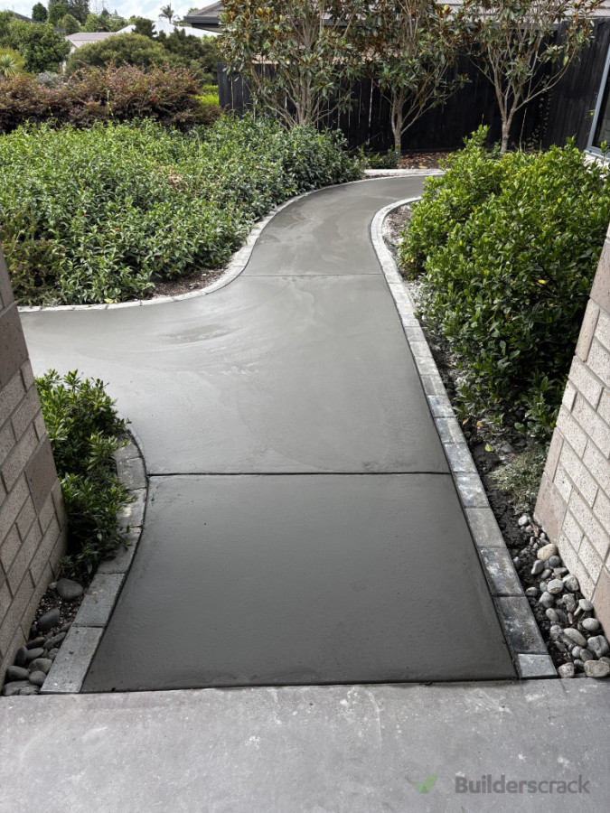 20m2 place&finish concrete trowel finish