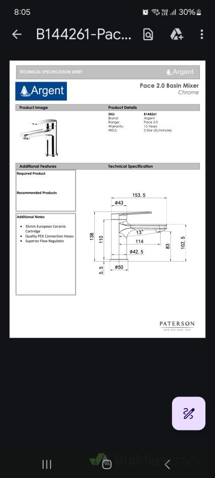 Replace bathroom basin (#1274061) | Builderscrack