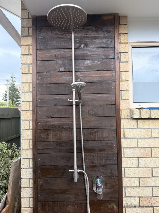 outdoor shower