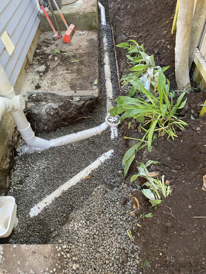 Sewer connection