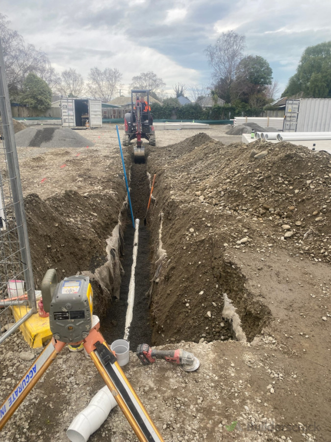 Drainage install