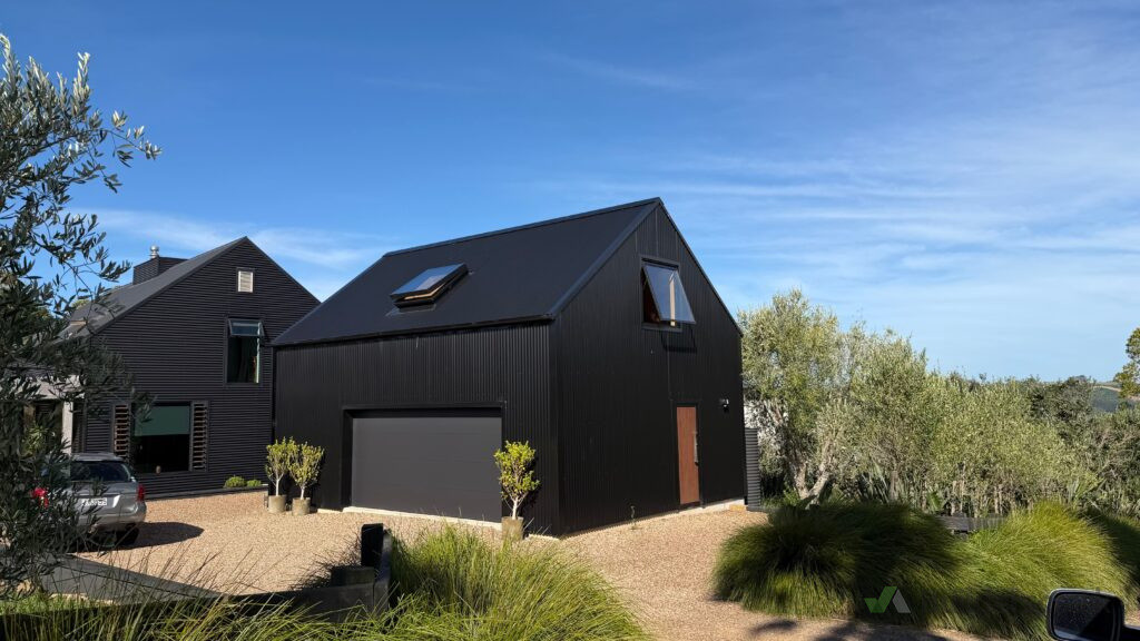 Cross-Laminated Timber Garage / Sleepout on Waiheke Island