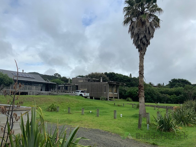 Site for temporary canopy for repairs on Great Barrier Island
