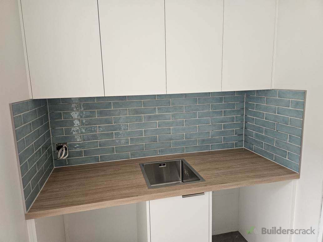 Cannington rd  subway styled laundry splashback