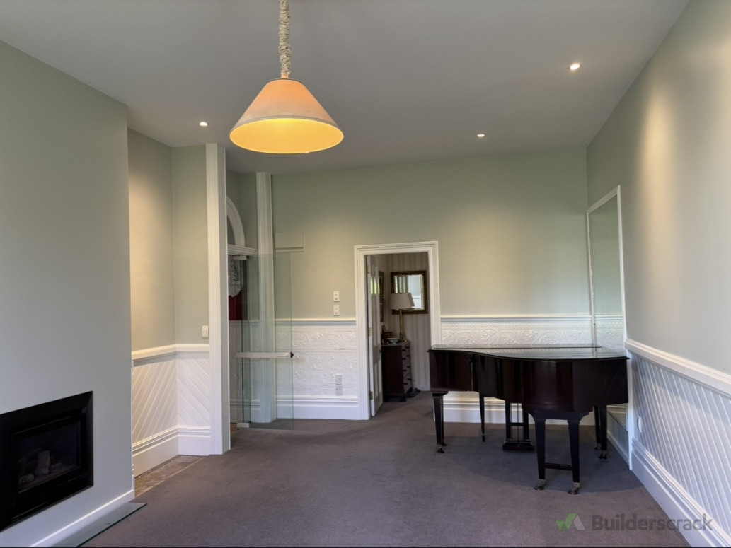Interior painting wash & wear low sheen