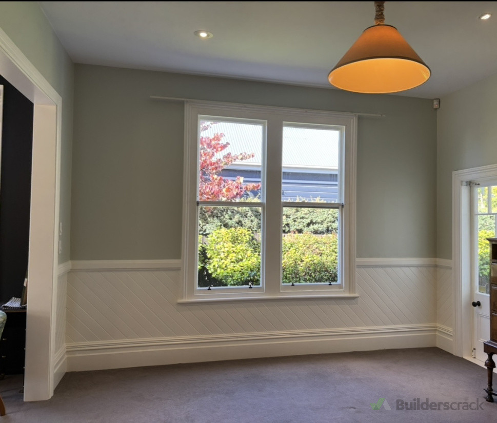 Interior painting wash & wear low sheen