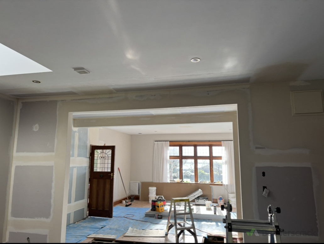 Base coat plastering