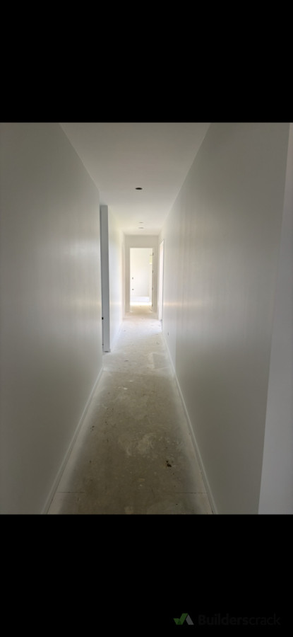 Final coat interior painting wash & wear low sheen
