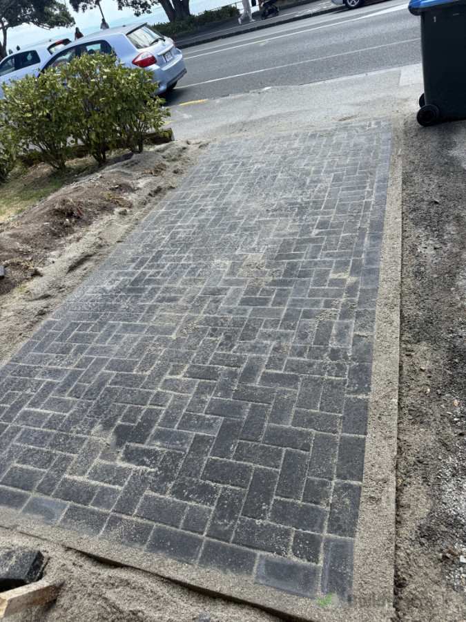 Firth paving Kohimarama installation