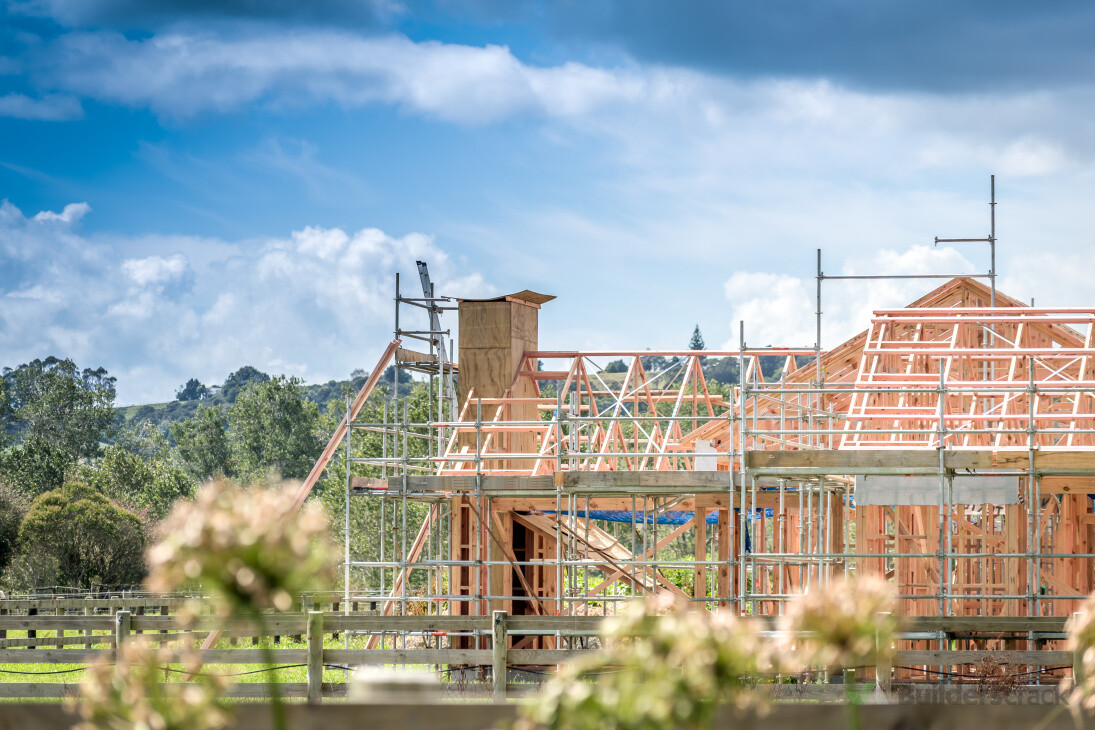 New Build At Framing Stage.