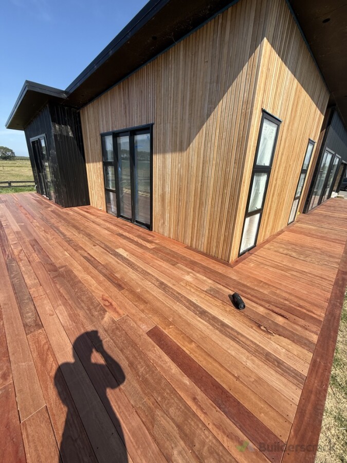 Beautiful Kwila Decking.