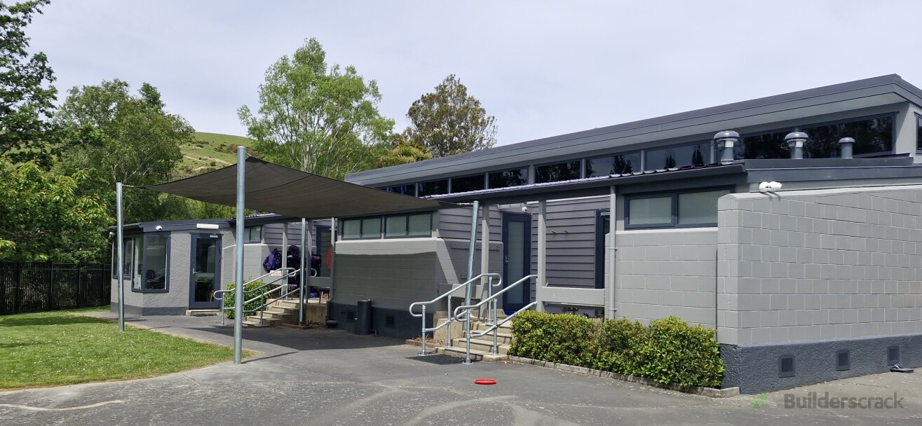 School shade sail and refurbish