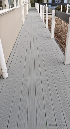 After with non slip paint