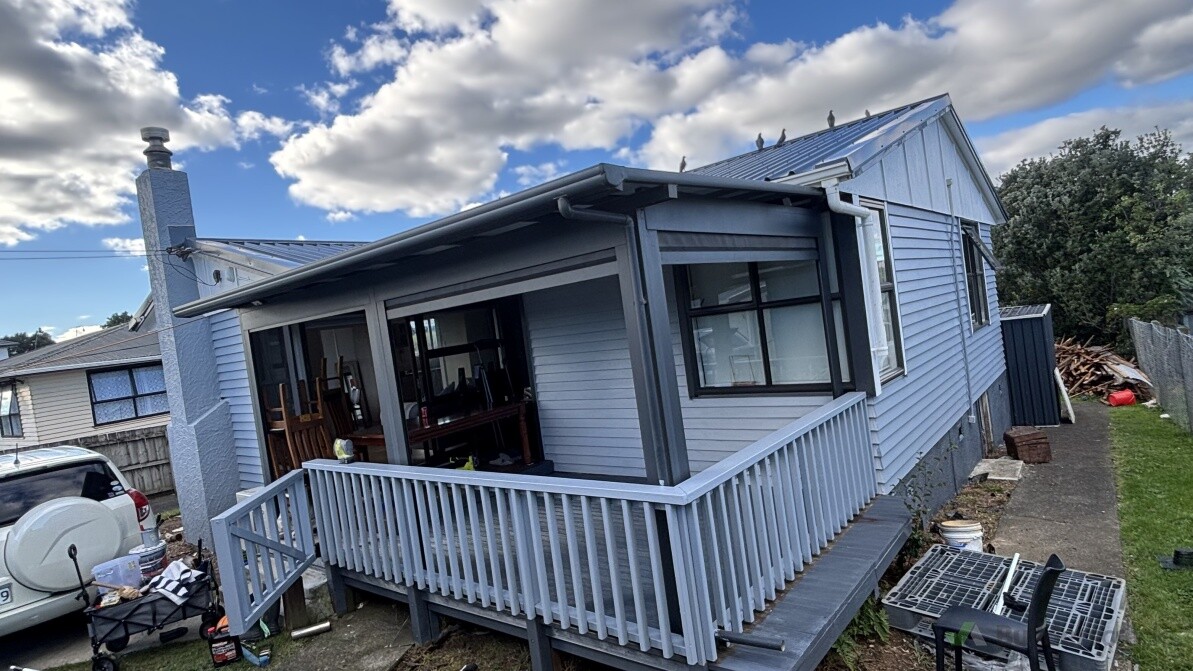New Deck with Pergola
