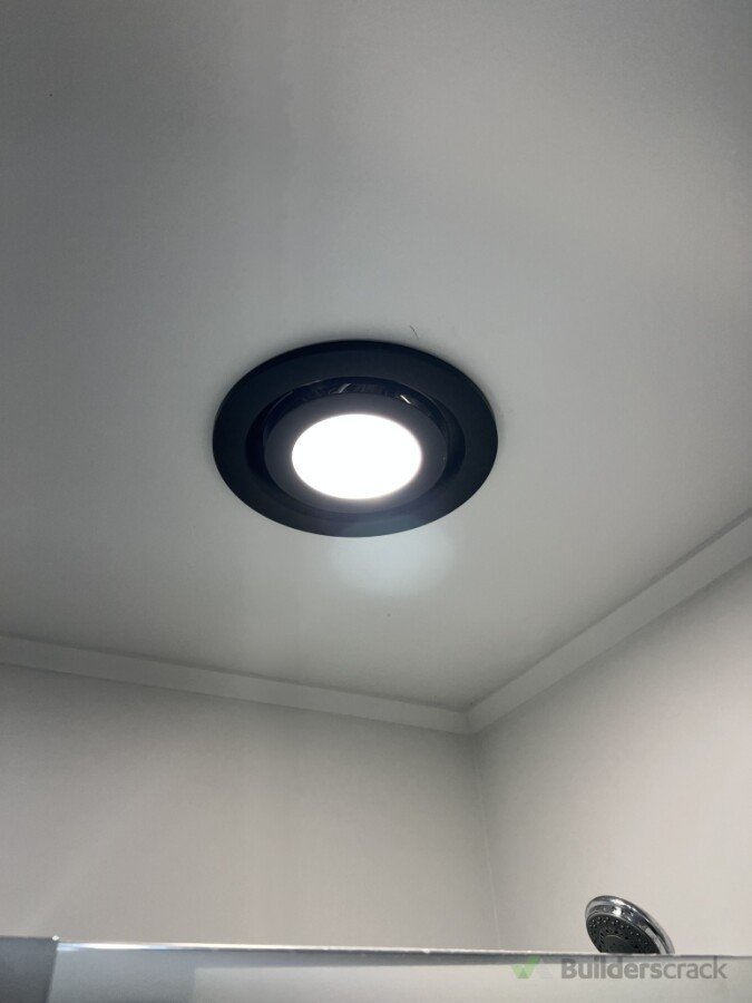 Bathroom Fan + Light