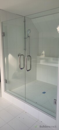 Tiled Double Shower Cubicle